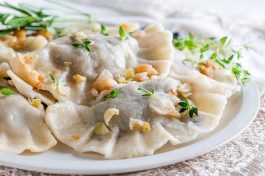 Dumplings with Mushroom Filling