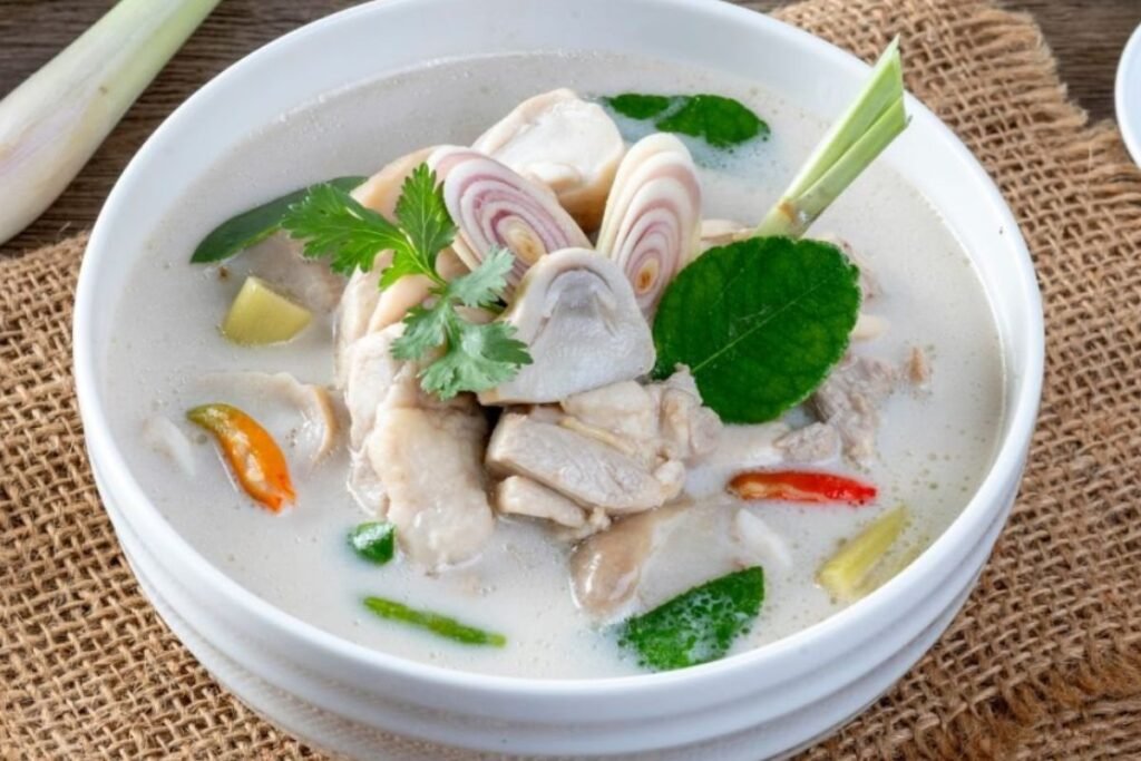 Tom Kha Gai – A Refined Thai Soup with Layers of Flavor