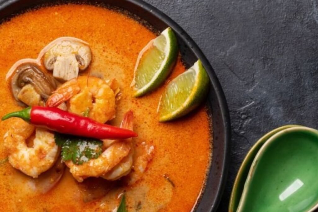 Thai Hot and Sour Shrimp Soup