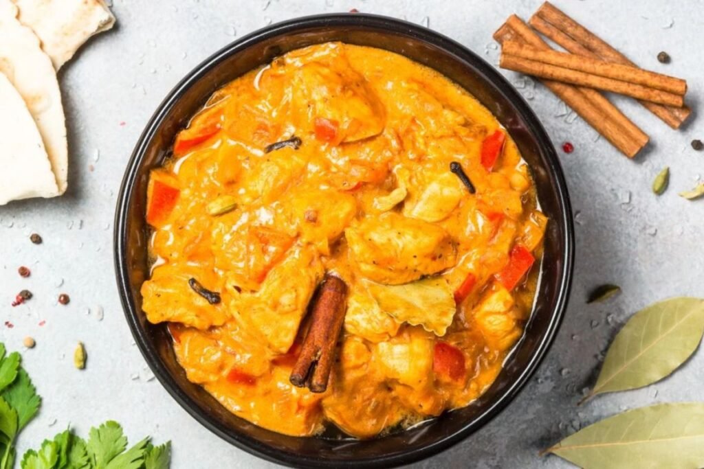 Creamy Coconut Chicken Stew with Vegetables