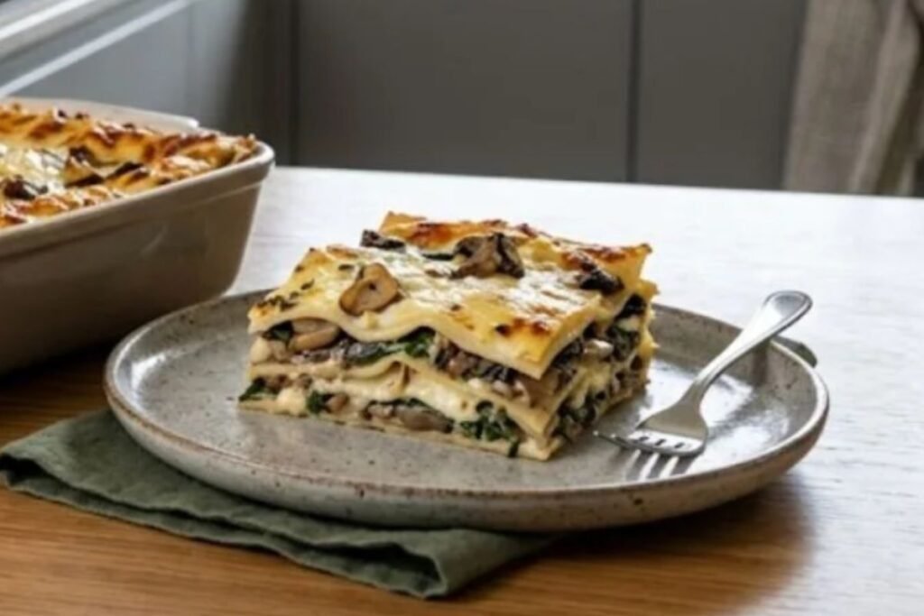 Mushroom Lasagna