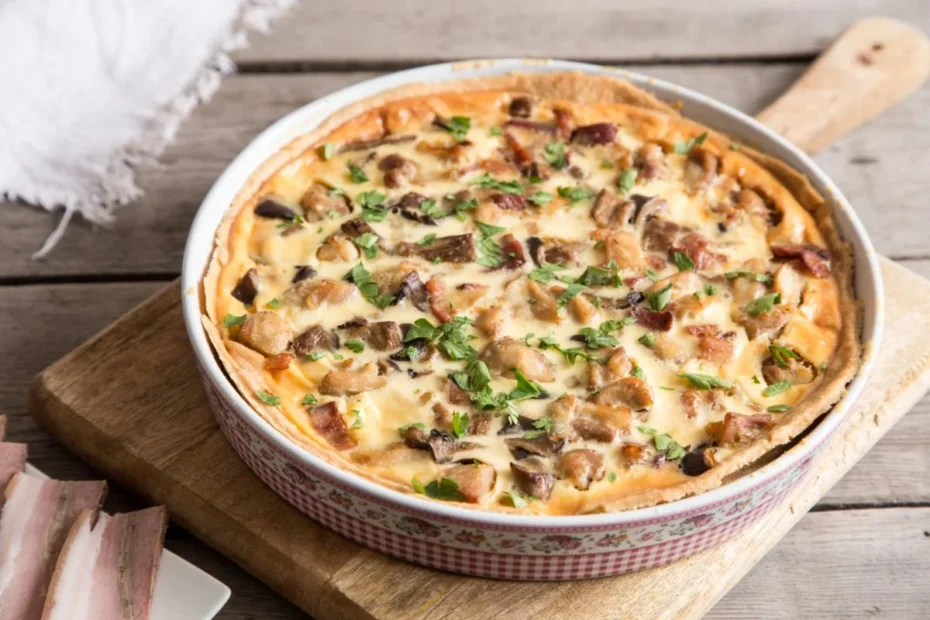 Mushroom Pie – A Savory, Nutritious Dish Perfect for a Weekend Lunch