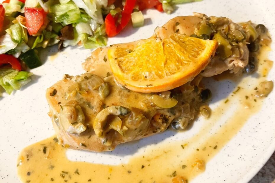 Chicken Steaks with Oranges and Caper Sauce – Try It and You Will Want to Repeat It Again and Again