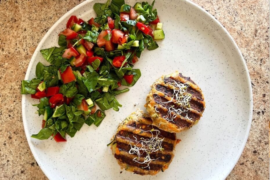 Pork Patties with Feta Cheese