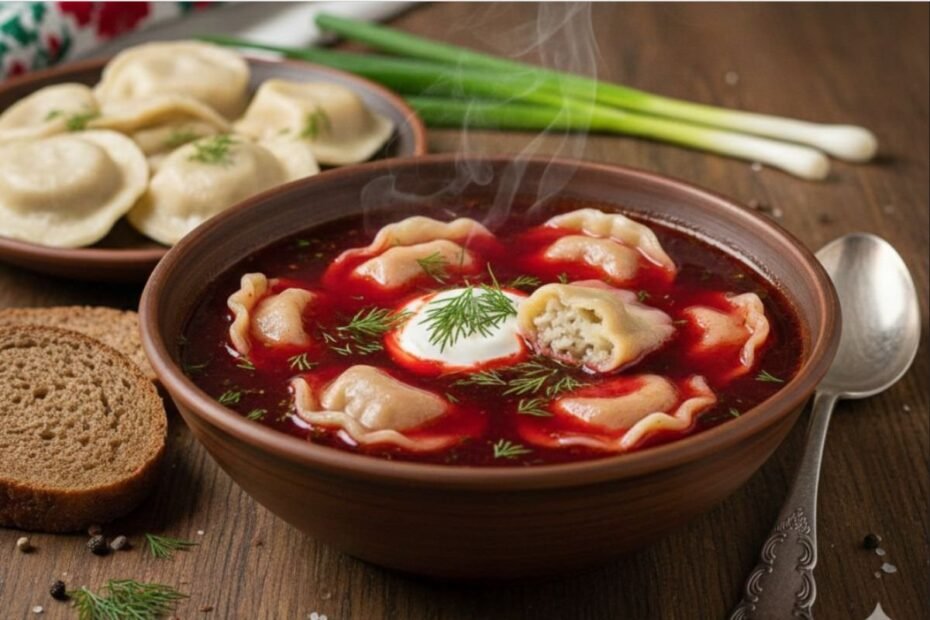 Dumplings with Mushrooms