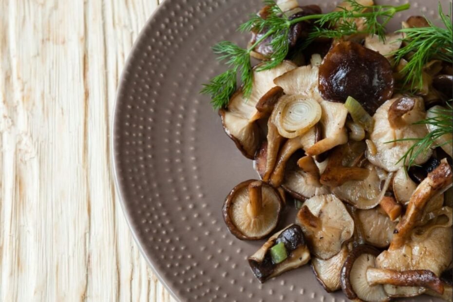 Pan-Fried Shiitake Mushrooms with Leeks Simple Ingredients, Big Flavor