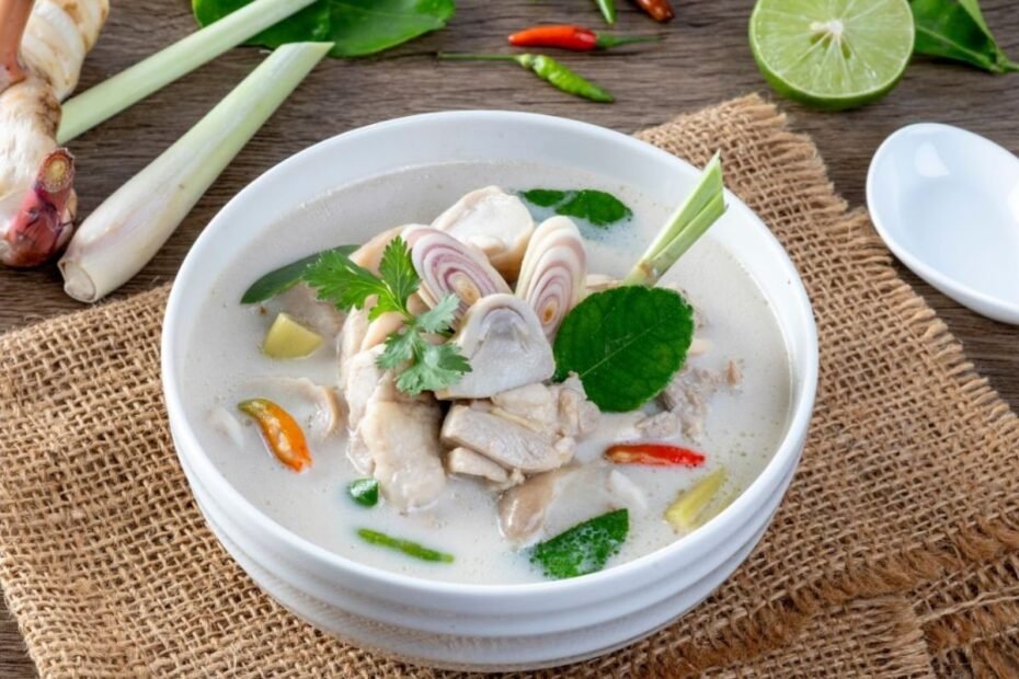 Tom Kha Gai – A Refined Thai Soup with Layers of Flavor