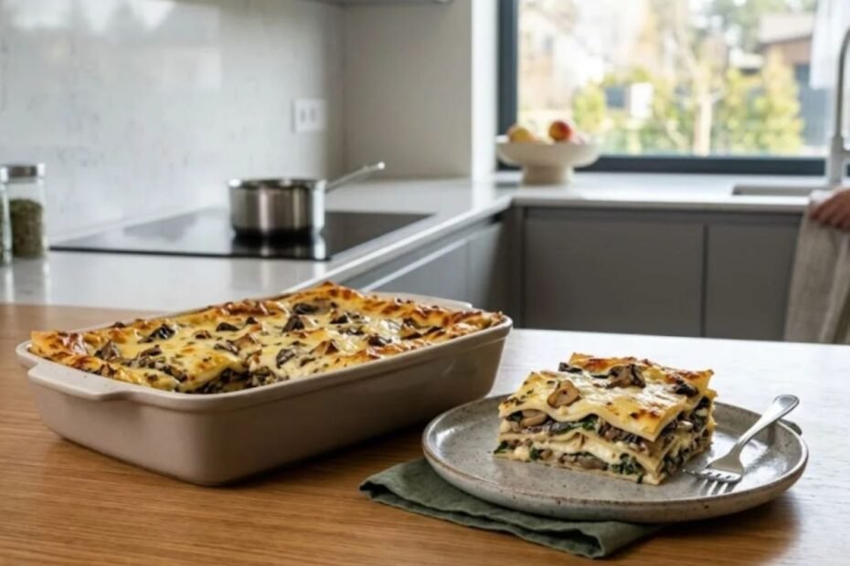 Mushroom Lasagna