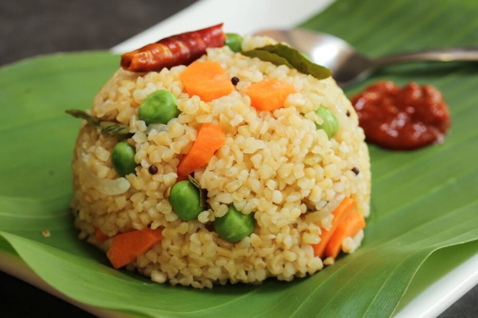 Spicy Bulgur with Vegetables